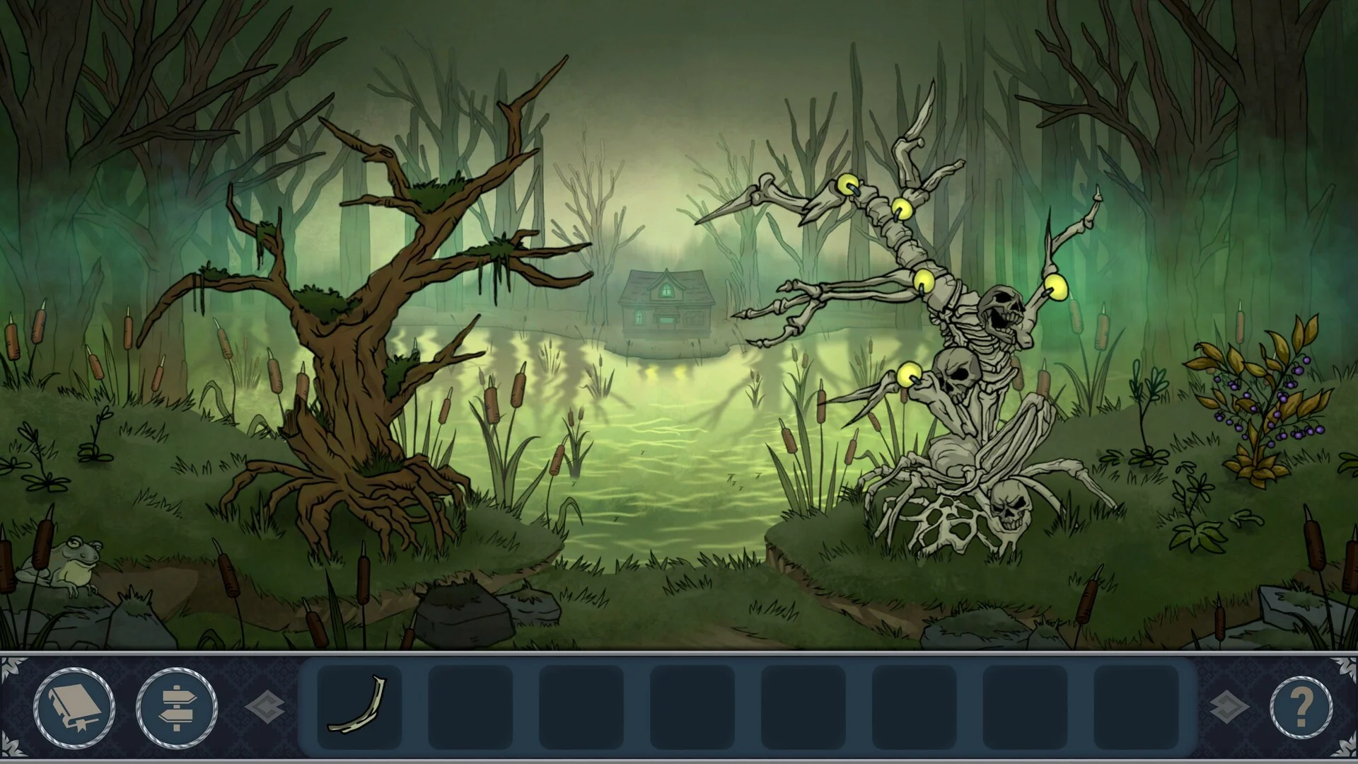 Midnight Swamp Nintendo talking Cat at the swamp castle