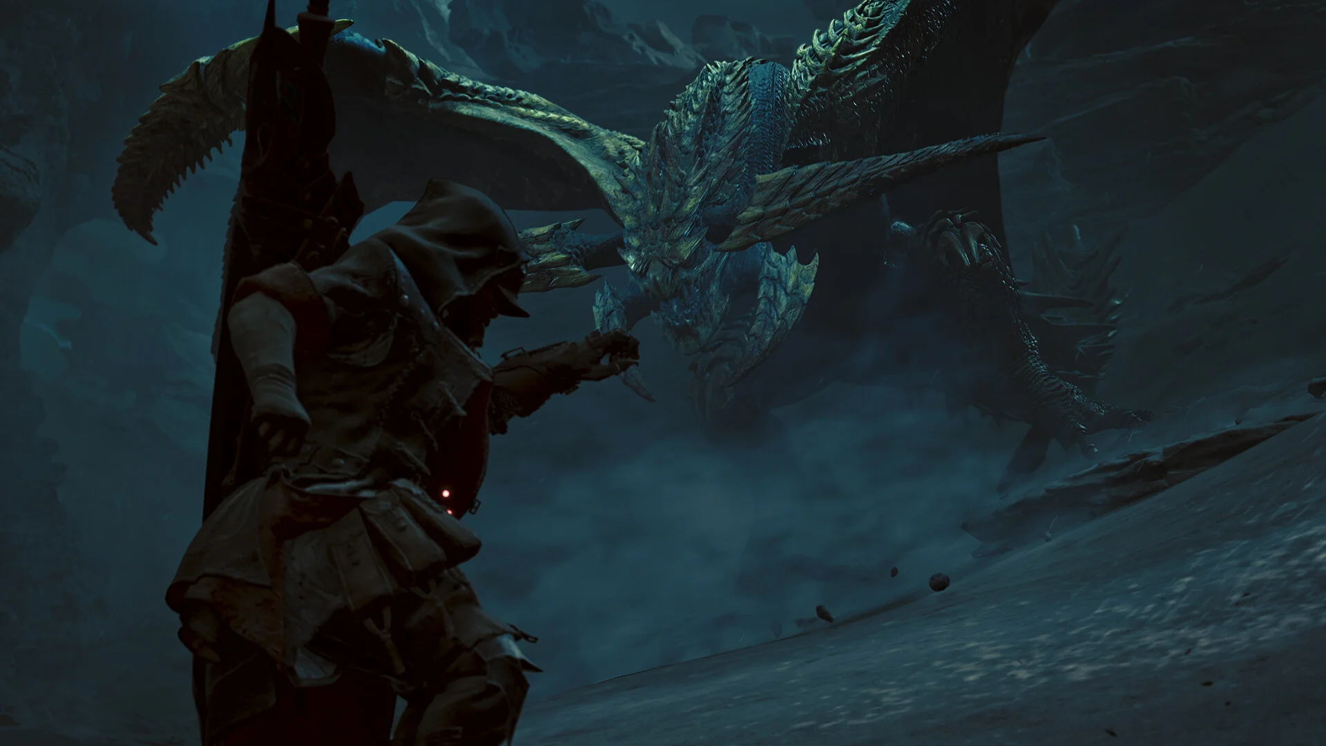 Monster Hunter Wilds hunt in a shifting biome