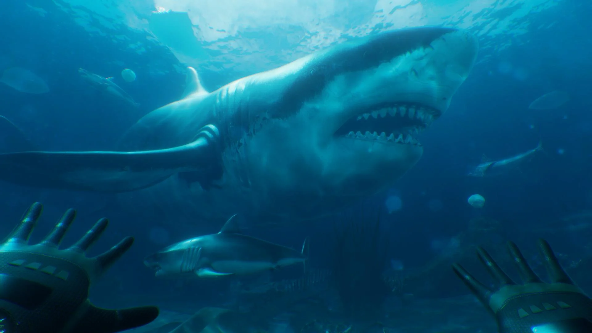 Paleo Dive walk-in aquarium