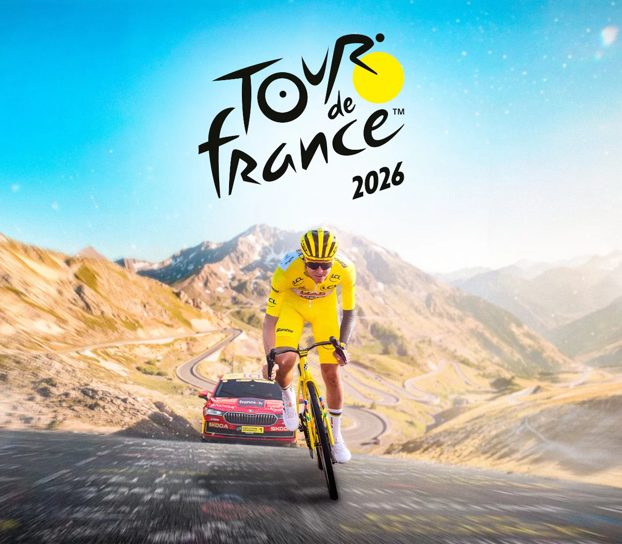 Tour de France 2026 Xbox cover peloton rain EU