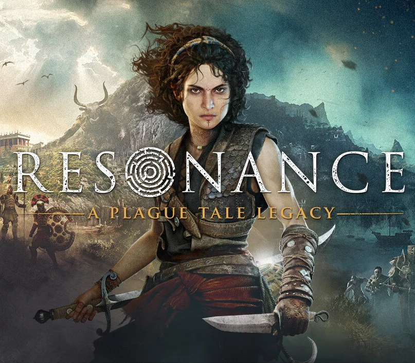 Resonance A Plague Tale Legacy cover, Sophia on Minotaur Island