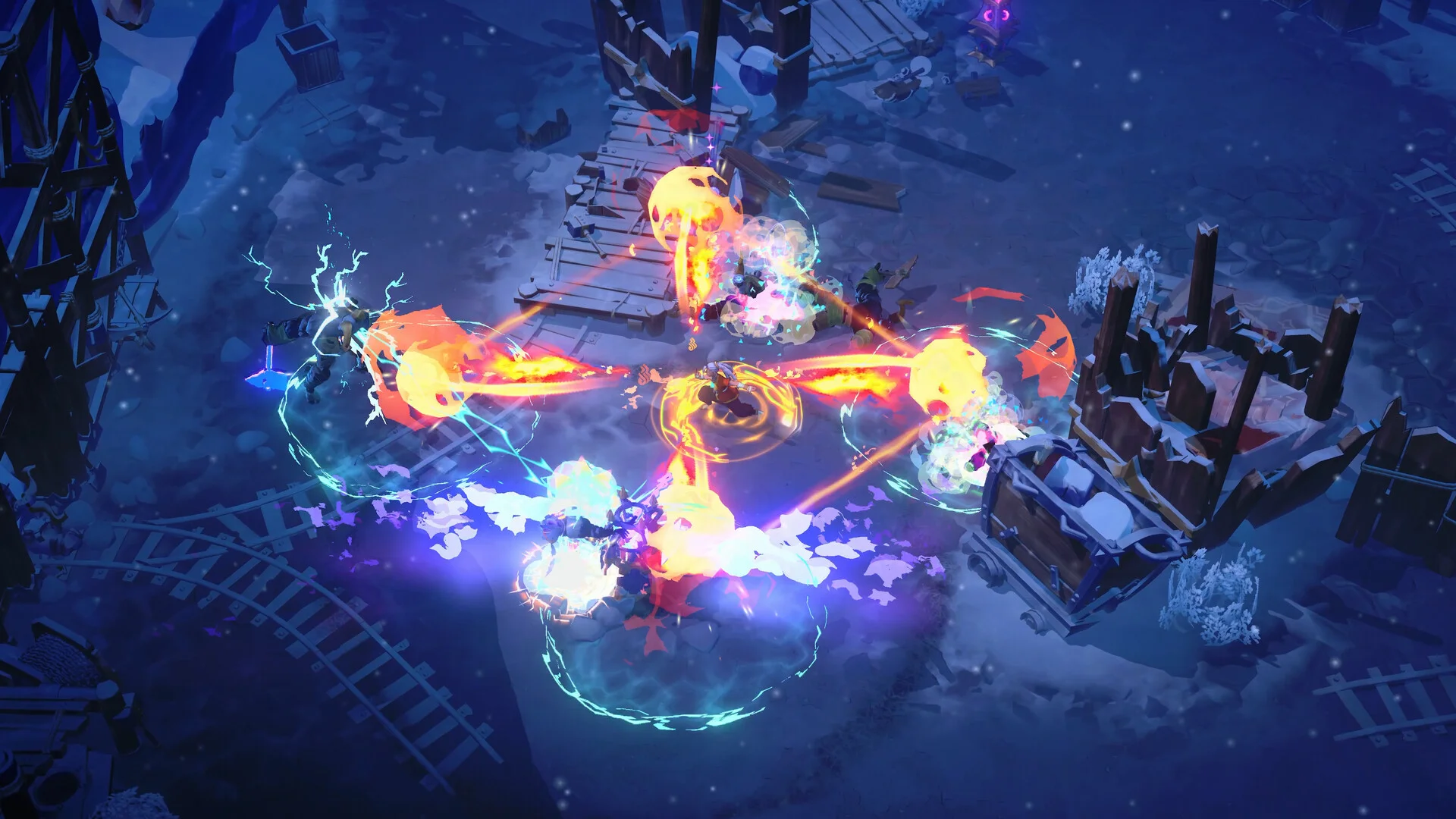Echoes of Mystralia Watcher Mazarim in combat
