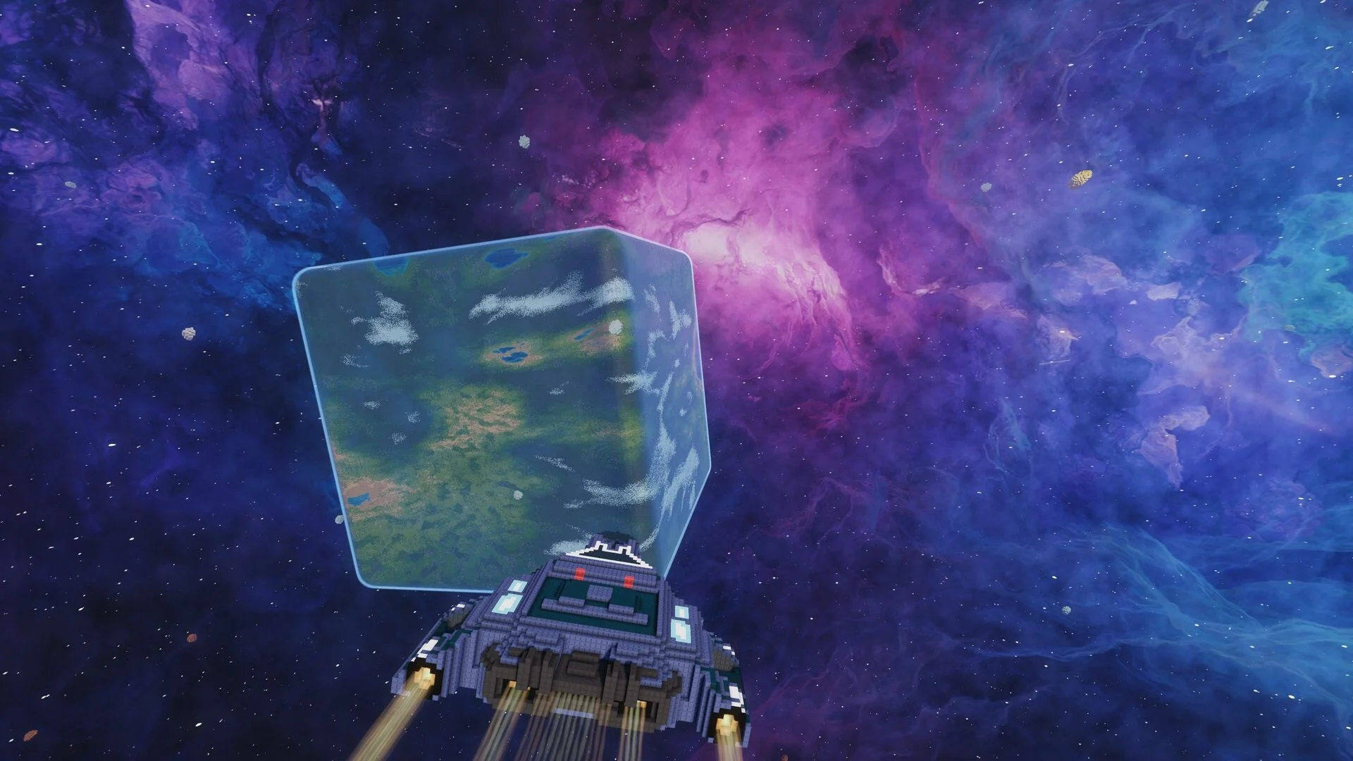 Cubic Odyssey open planets craft Steam