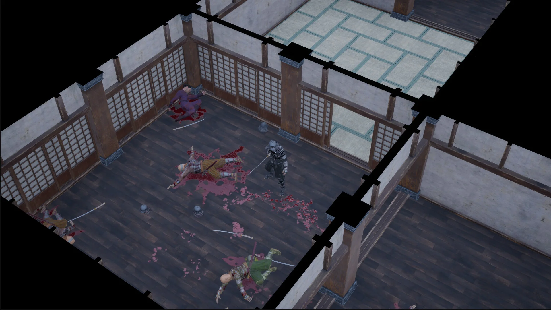 Samurai Ronins Path crowd fights