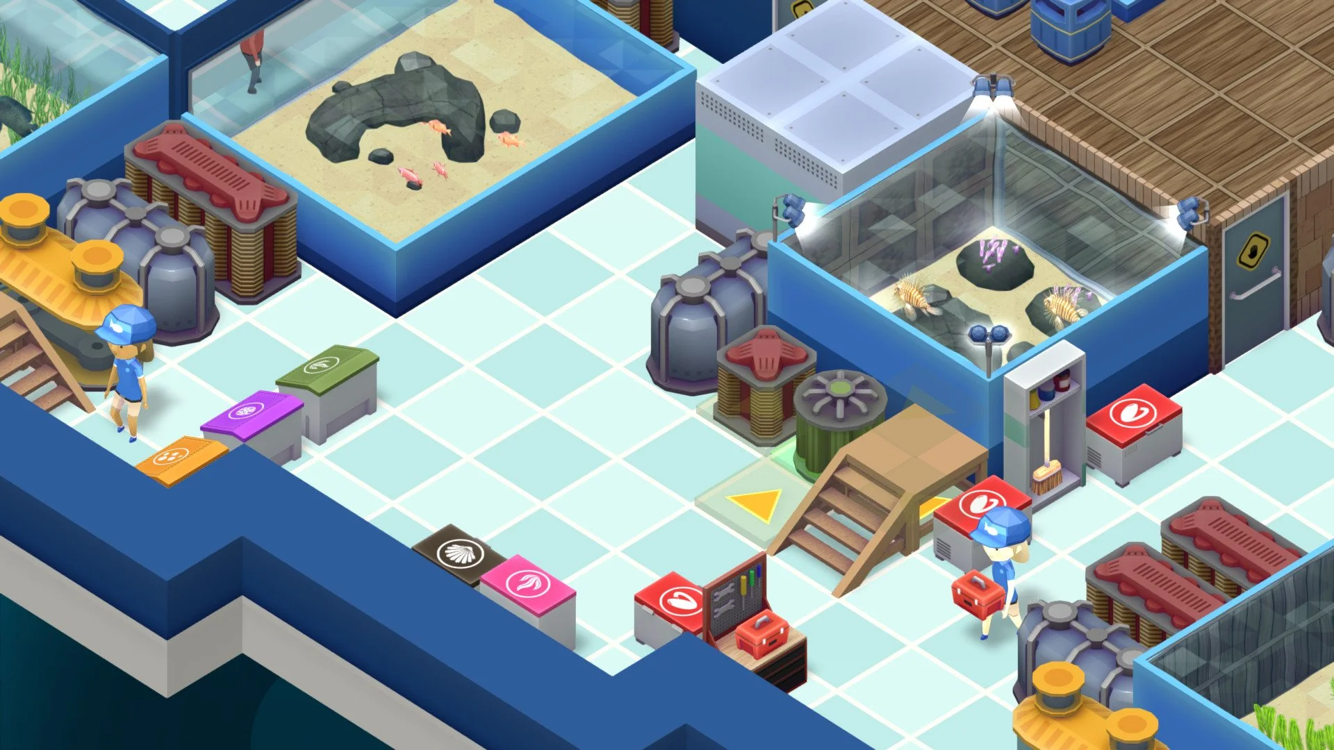 Megaquarium sandbox mode custom aquarium construction
