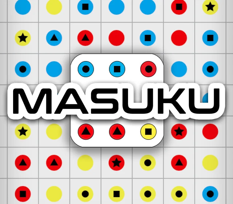 MASUKU cover of abstract cards racing to fifty points