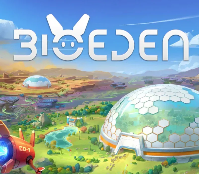 BioEden cover art, Broken Arms Games cozy biome management sim