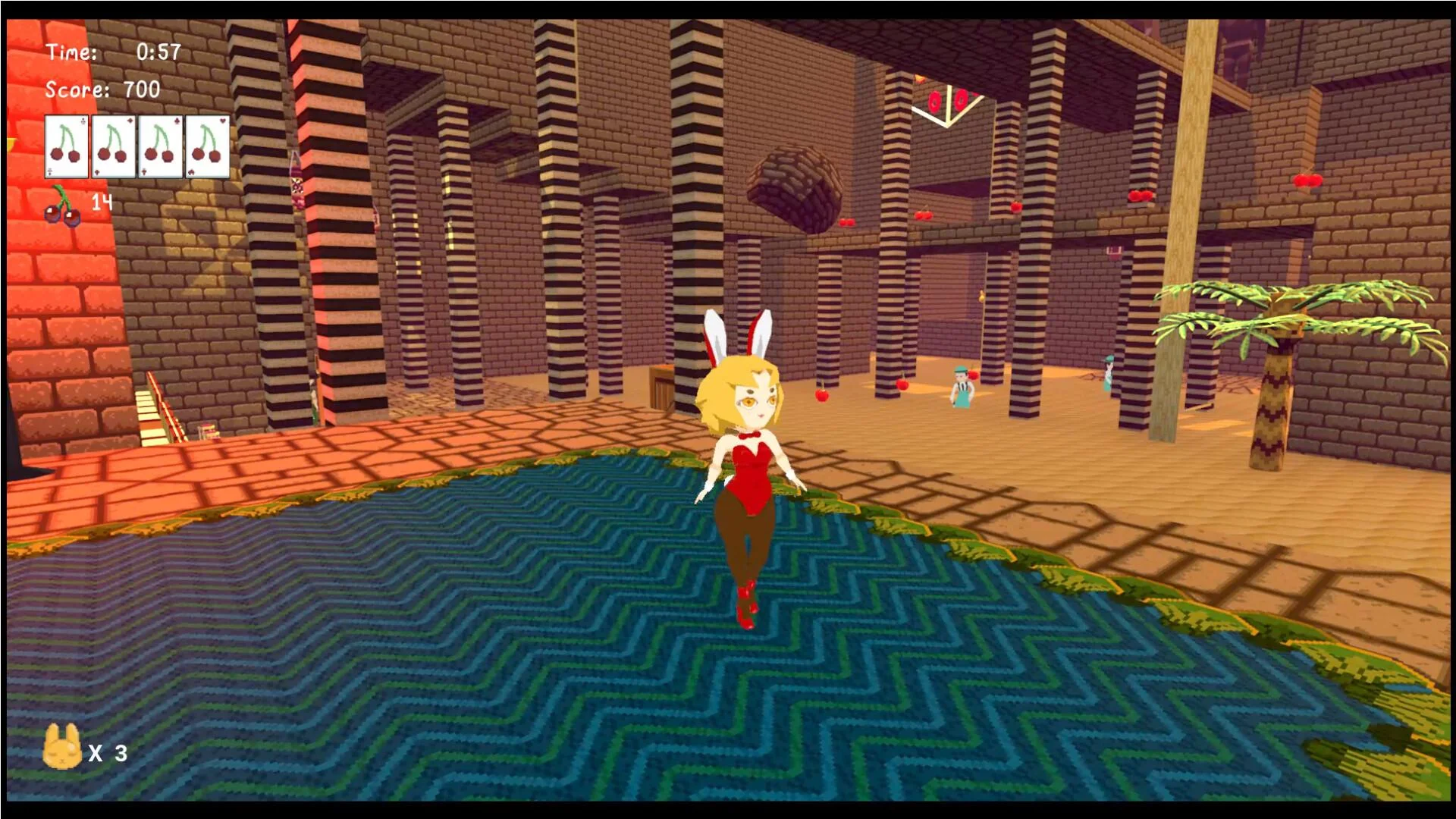 Honey Bunny Starlight City themed level