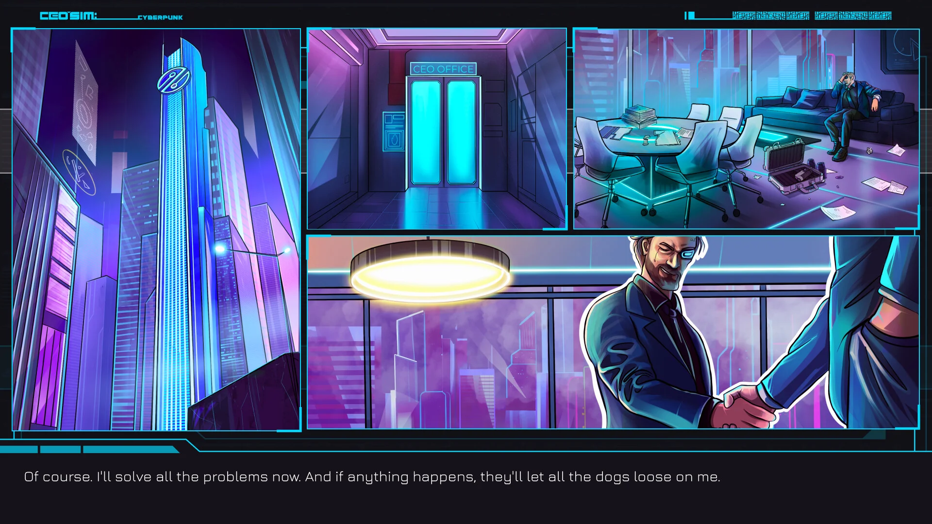 CEO Sim: Cyberpunk PC Steam CD Key