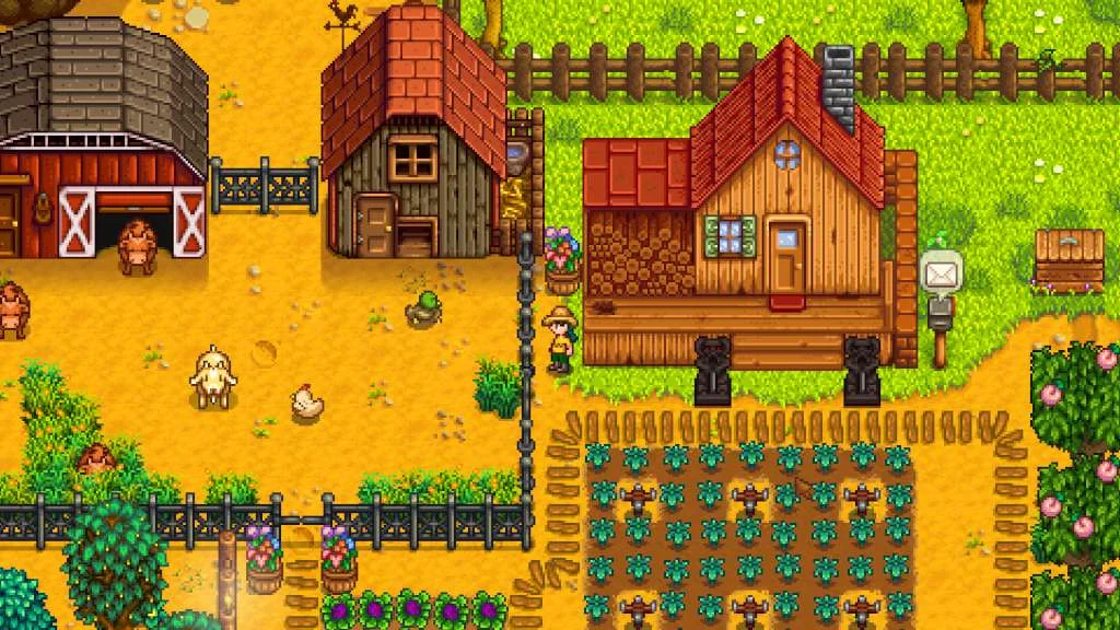 Stardew Valley inherited farm plot on Switch 2
