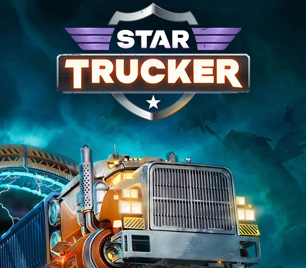 Star Trucker US cover, space hauler on a contract run