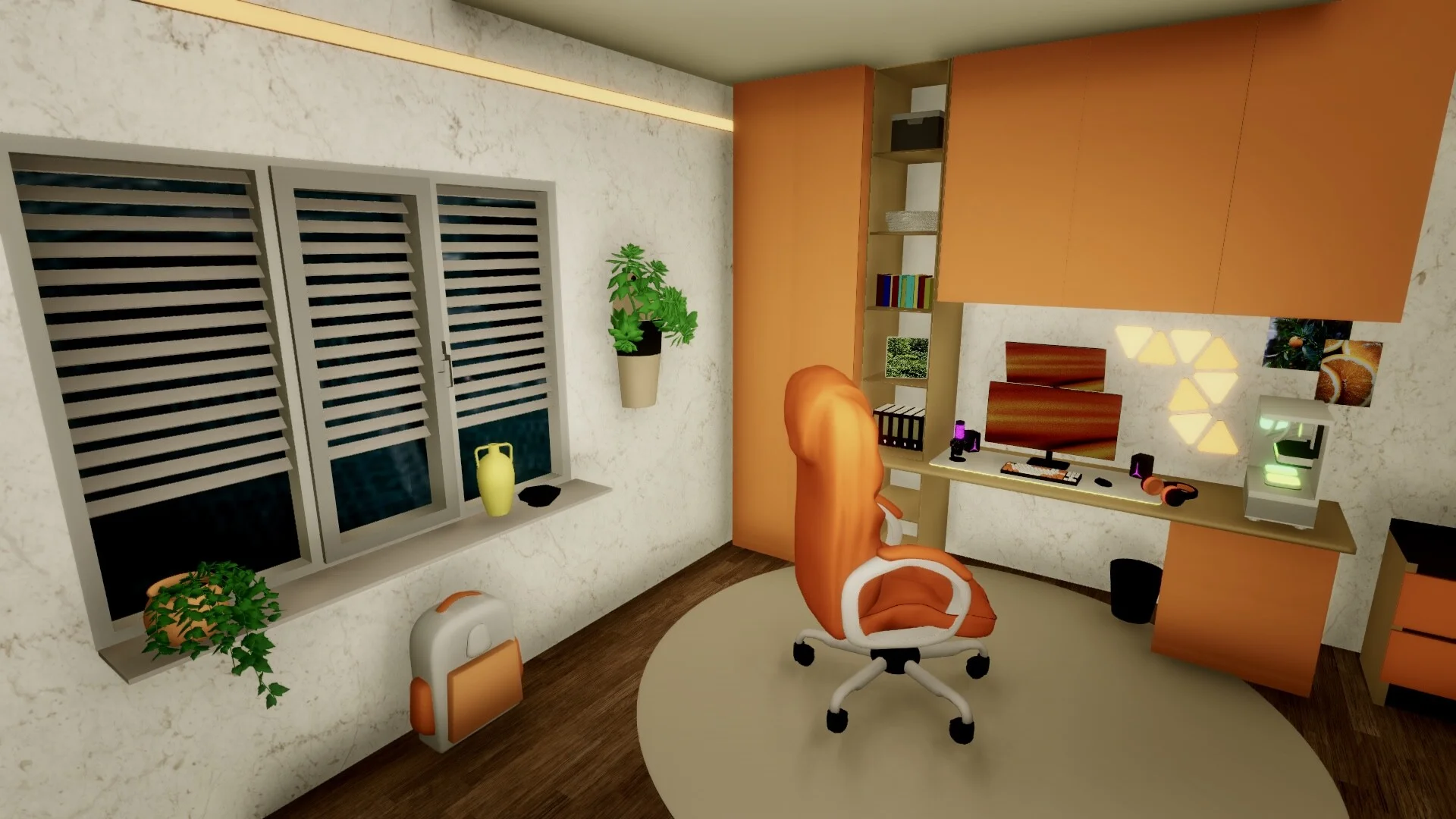 Nestify Cozy Design colors lighting scale customization scene