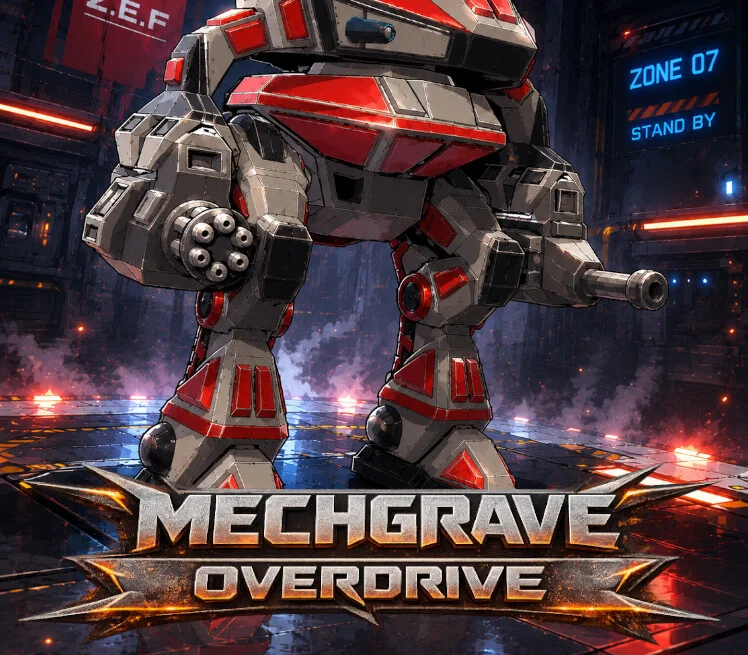 Mechgrave Overdrive mech arena cover