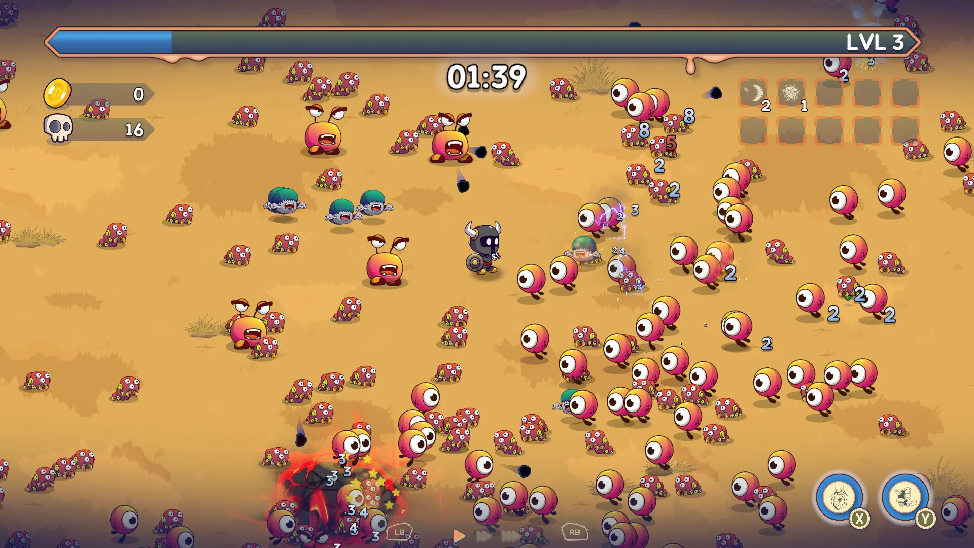 Monster Rush Survivors Single-player Windows screenshot
