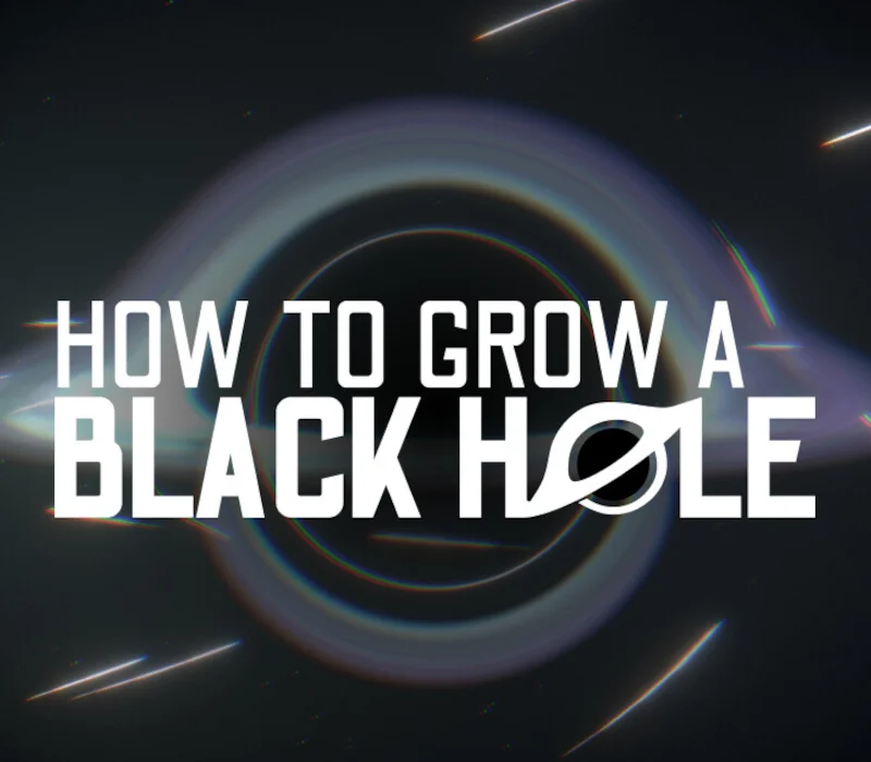 How To Grow a Black Hole cover of a growing event horizon