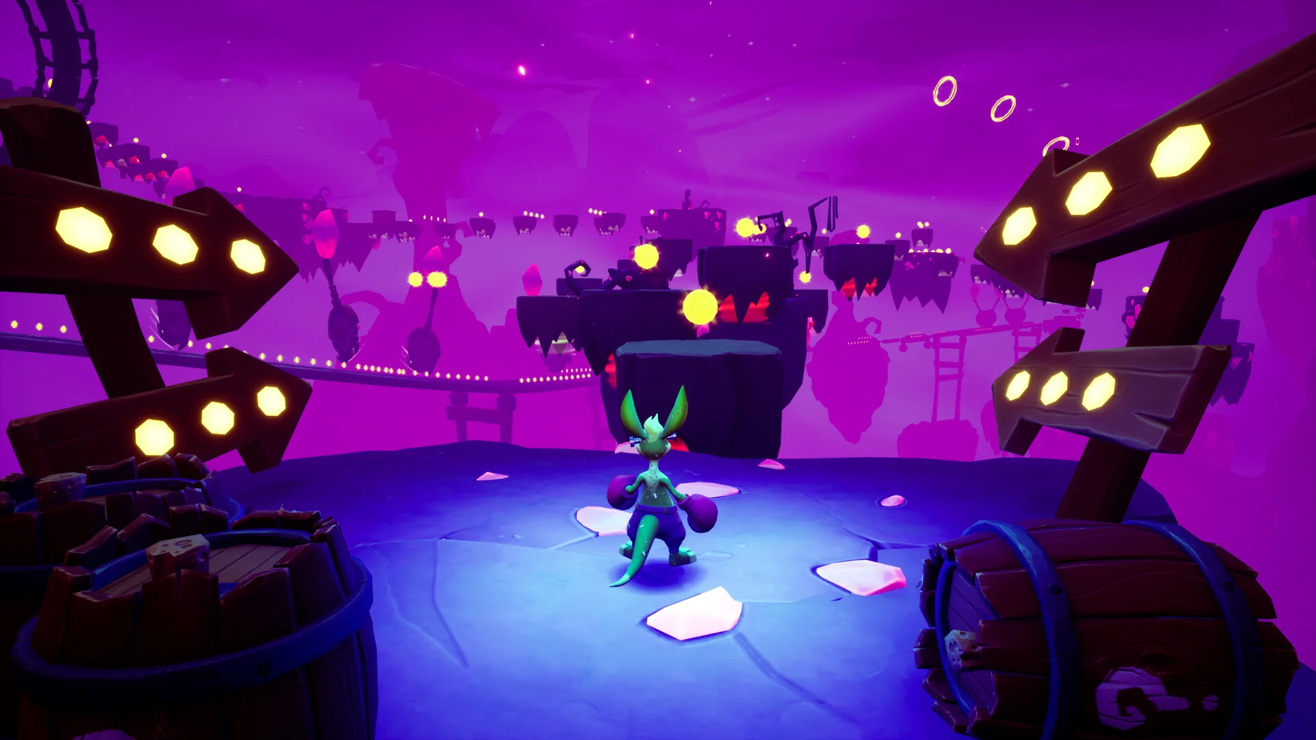 Kao the Kangaroo island platforming