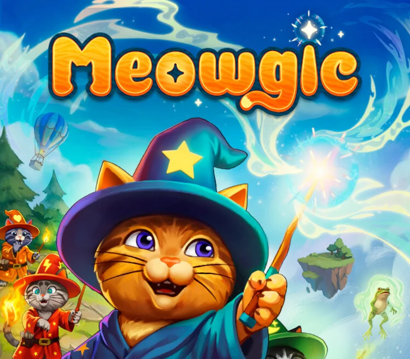Meowgic cover, Lazy Turtle cat wizards