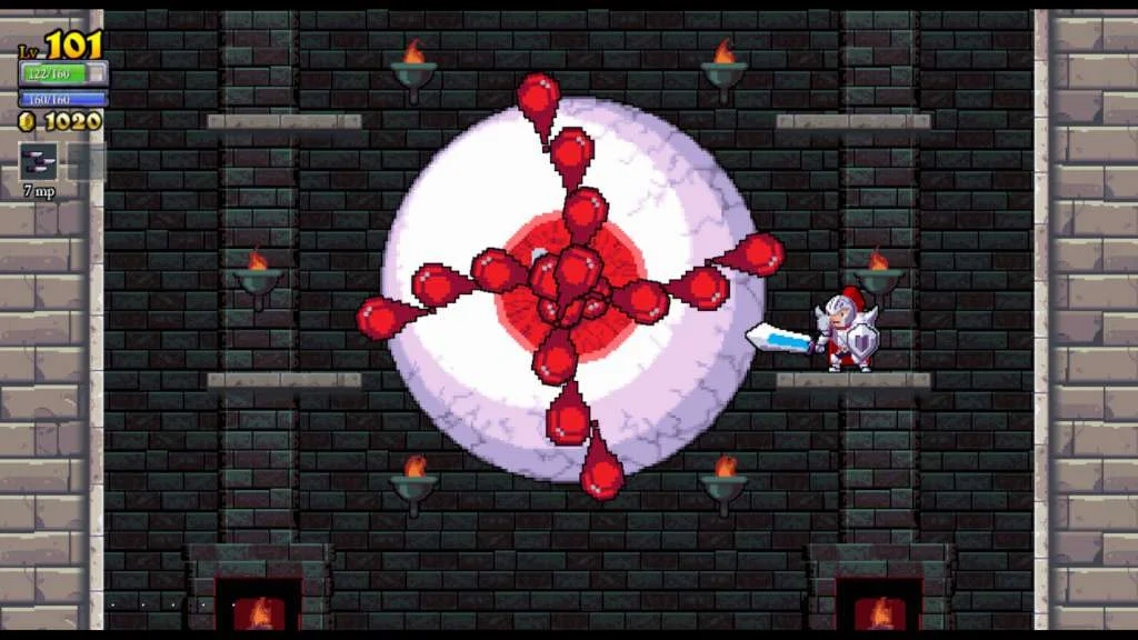 Rogue Legacy manor upgrade hall funded with run gold