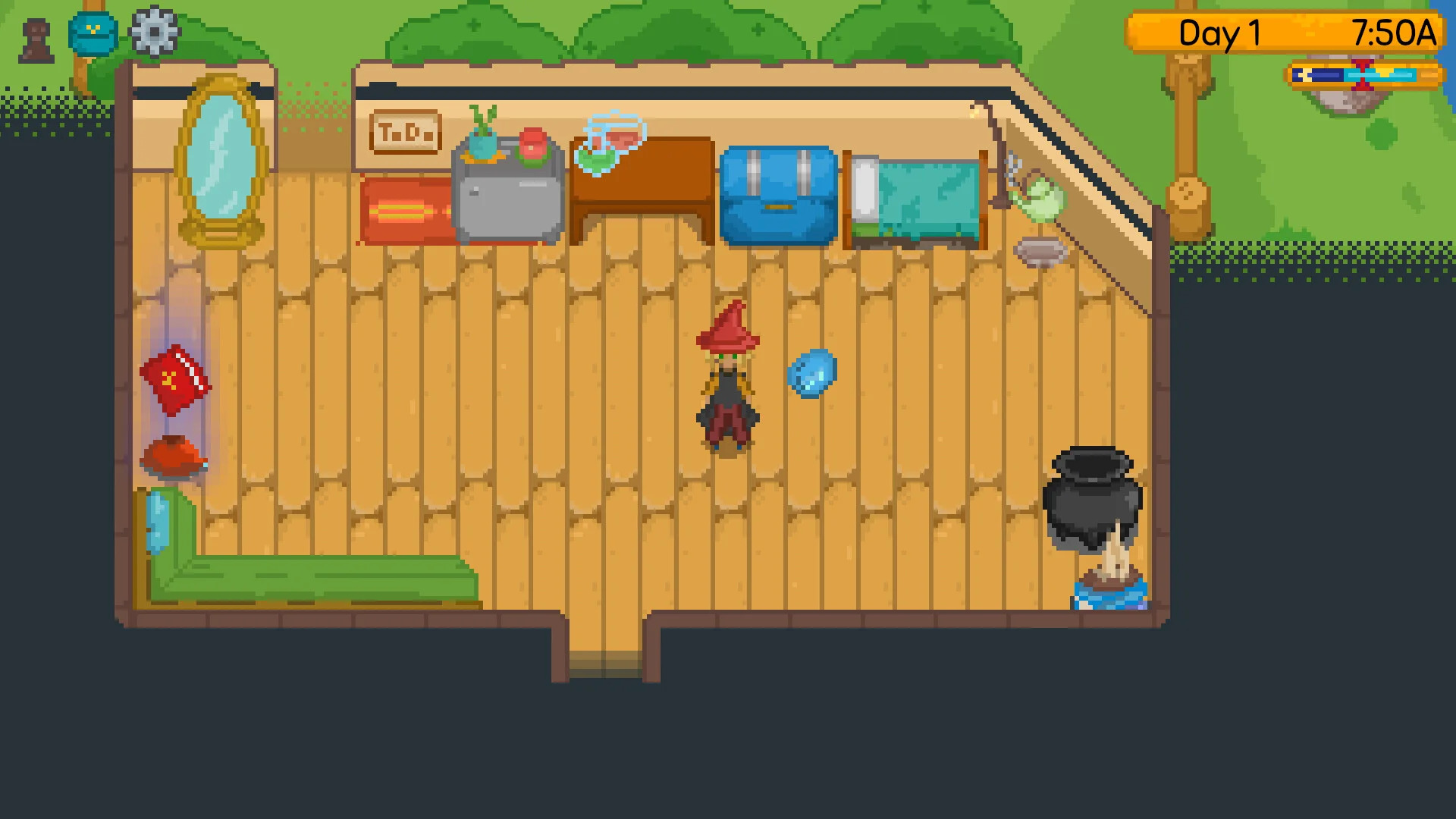 Cauldron Craft Steam cover, forage and craft on Windows Mac Linux