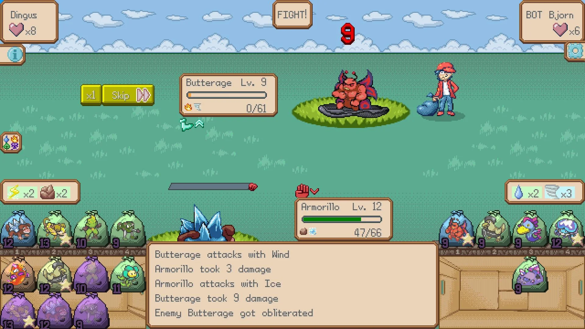 Automon Arena online multiplayer PvP arena screenshot
