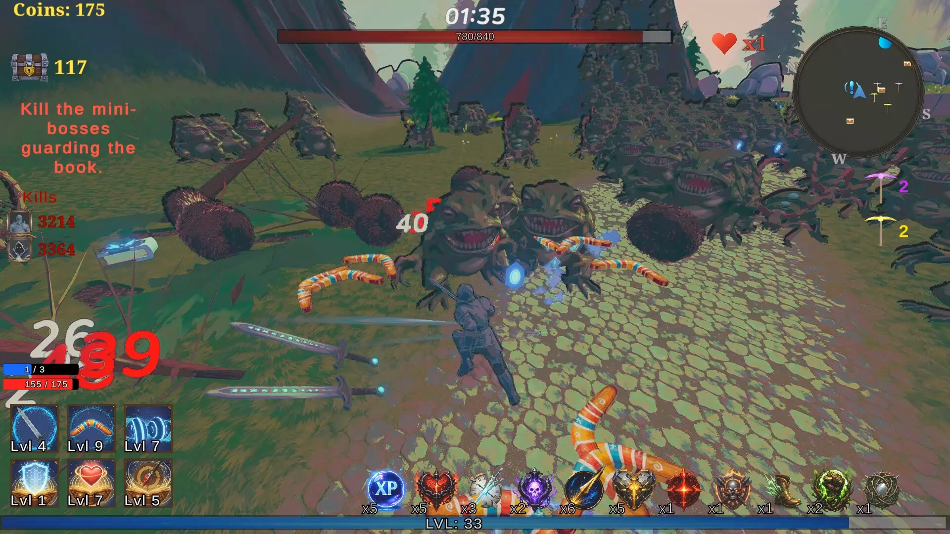 Zyntaris third-person camera cutting through a generated map