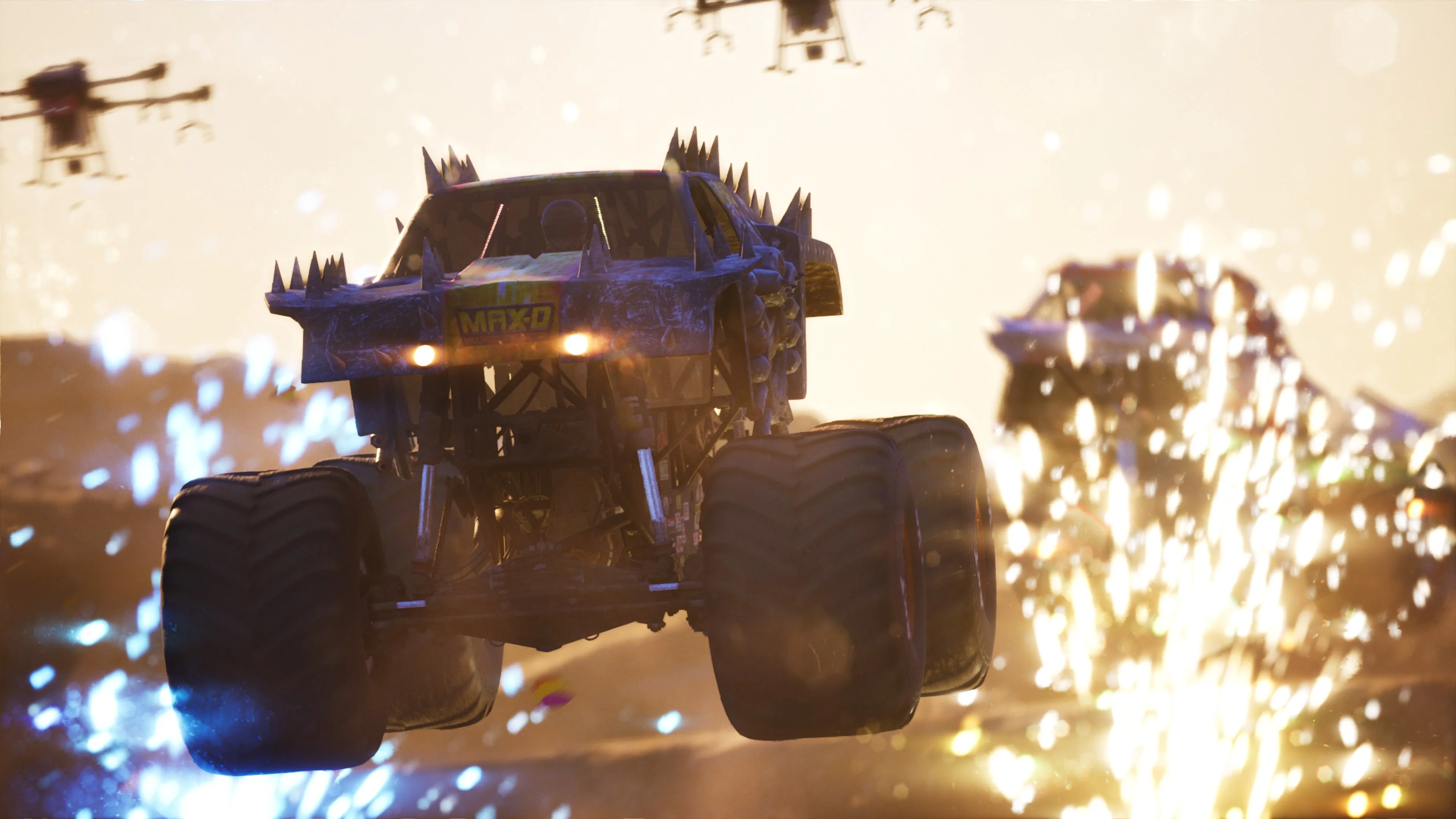 Monster Jam Showdown freestyle jump