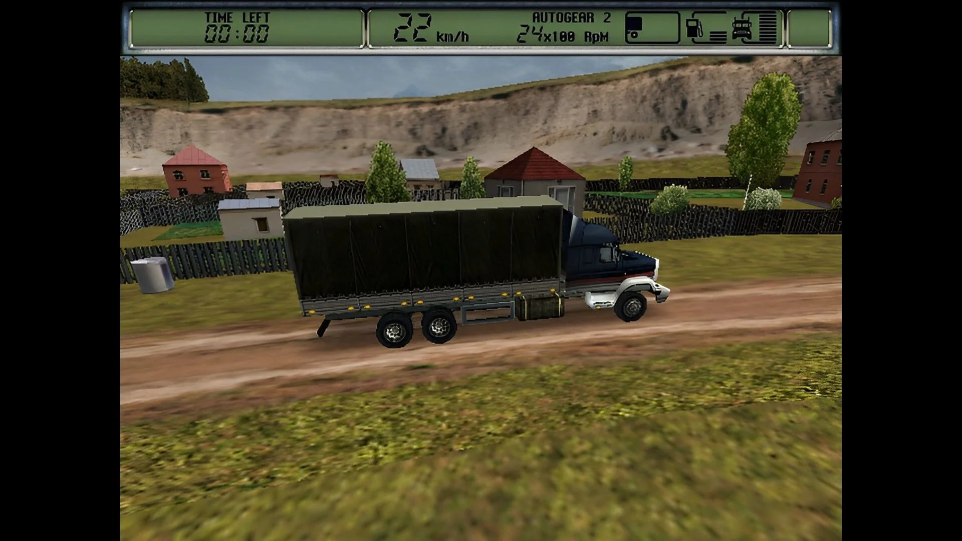 Hard Truck 2 cargo contract screenshot