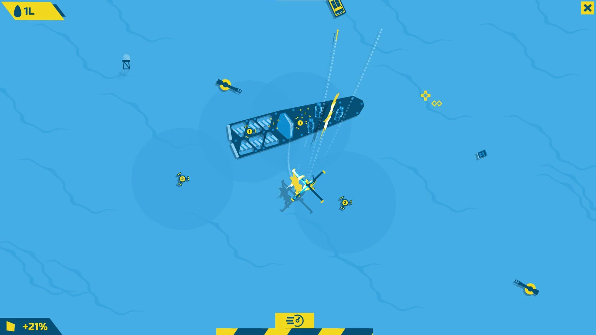Hydra Heli 2 map unlocking one of nine coastal regions