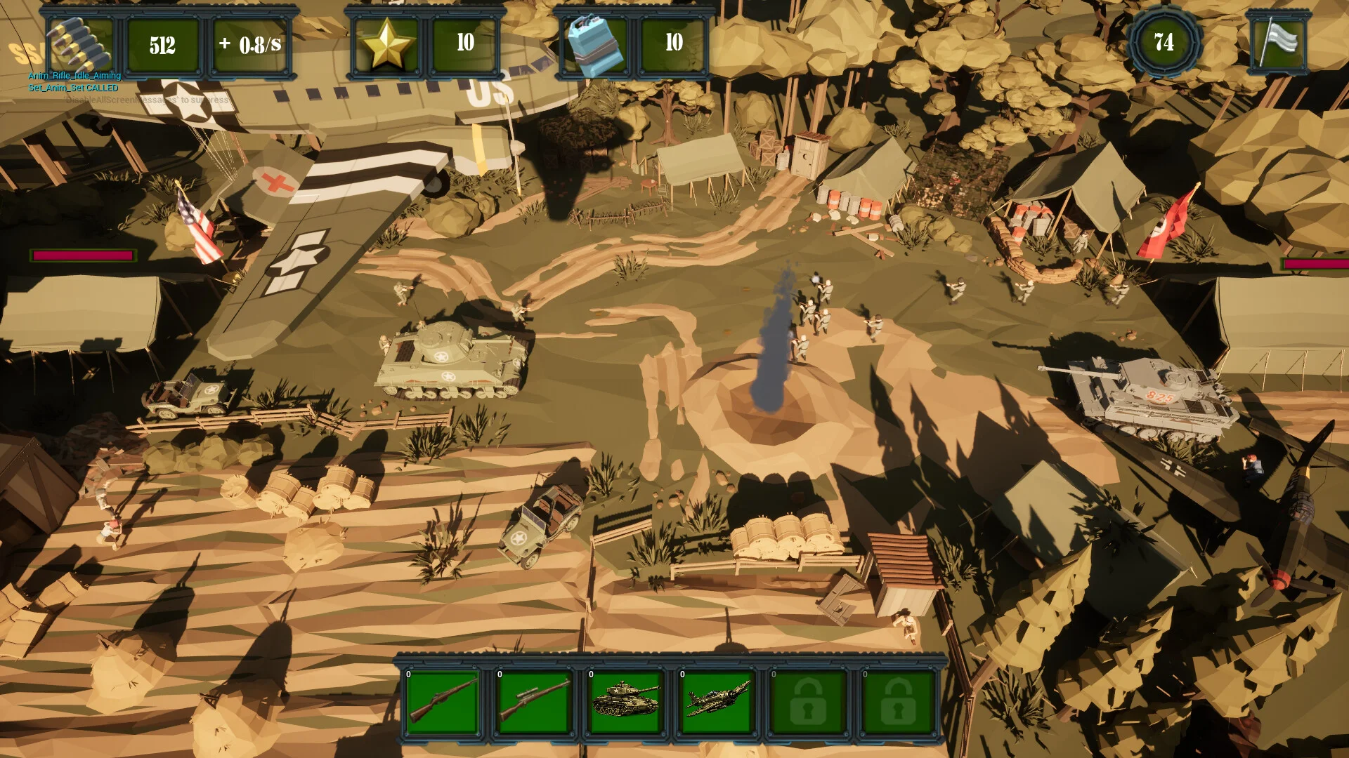 Cannon Clicker build army idle clicker WWII strategy gameplay