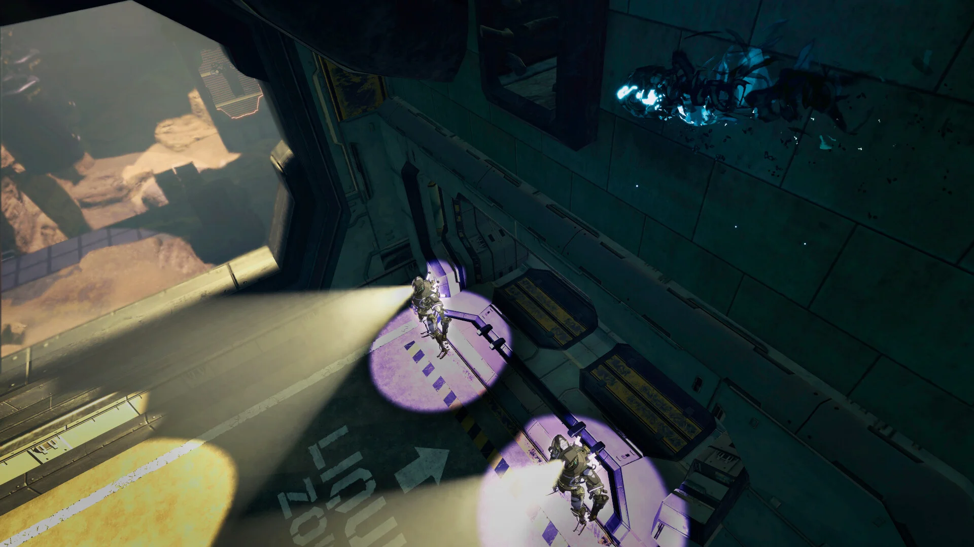 Ereban crafting gadgets to infiltrate Helios