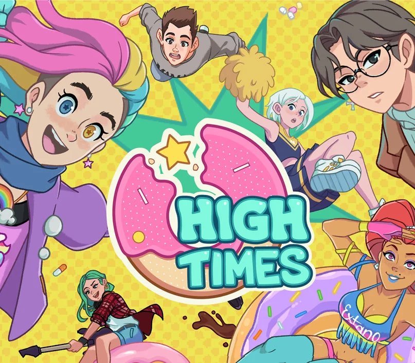 High Times cover of The Hotbox donut cafe