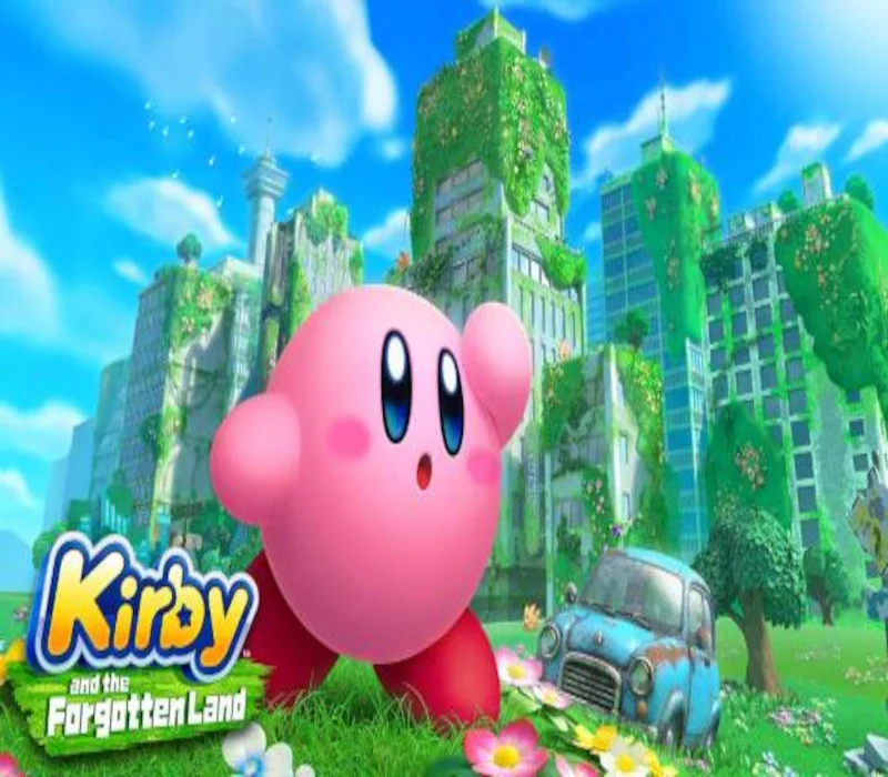 Kirby and the Forgotten Land cover, Mouthful Mode
