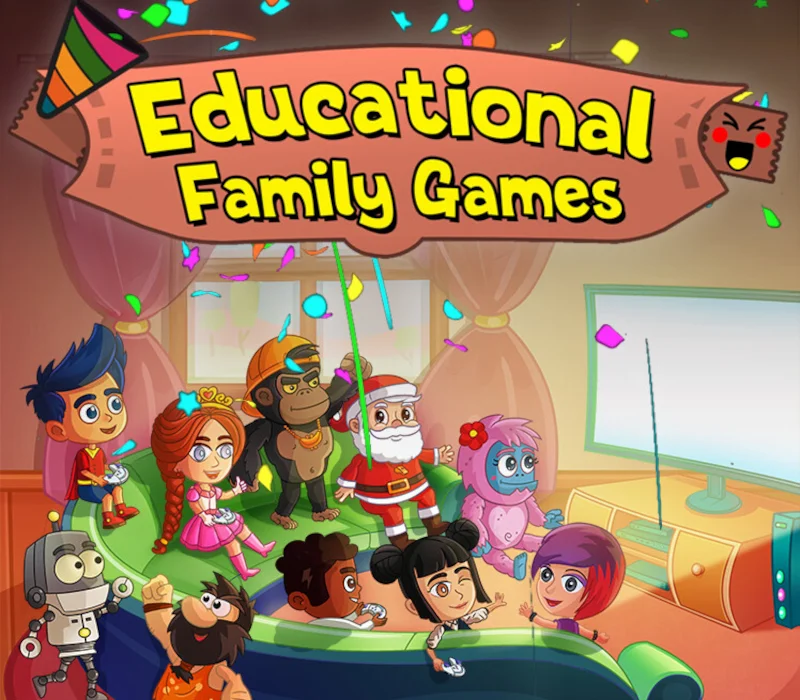 Educational Family Games cover, Crazysoft party quiz
