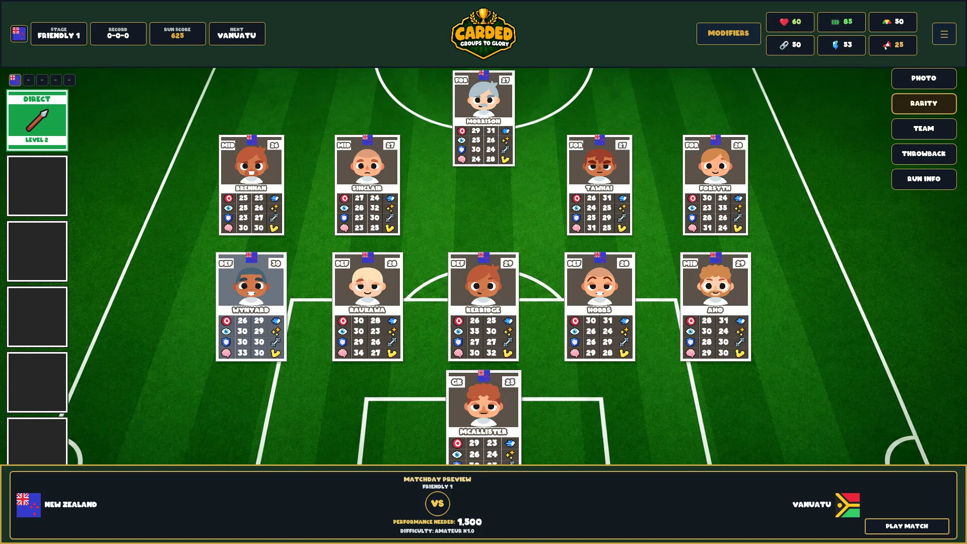 CARDED Groups to Glory Global Steam key