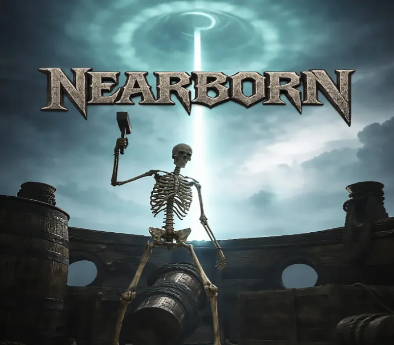 Nearborn cover art, LogicGamesSoftware abyss soul exploration adventure