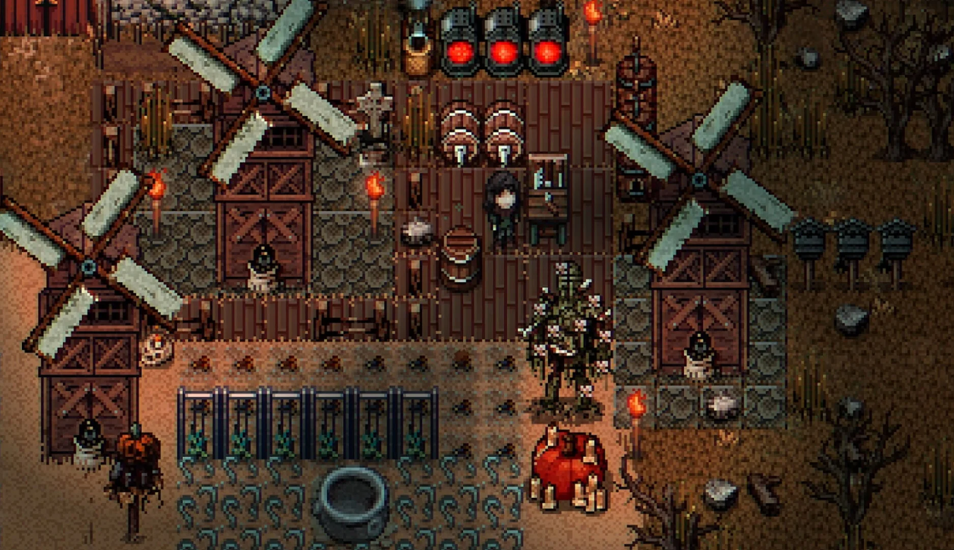 Welcome to Elderfield hand-drawn cozy horror Steam
