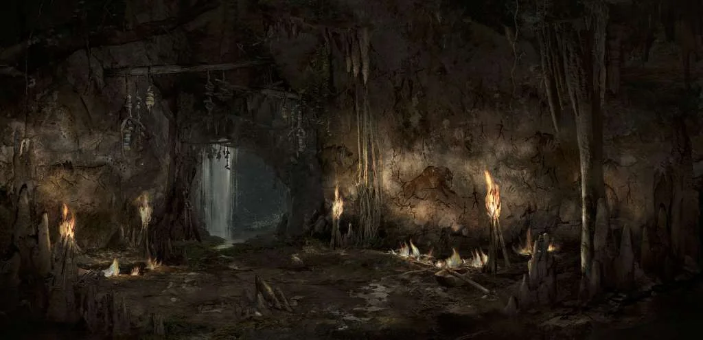 Far Cry Primal spear craft at a Wenja hut