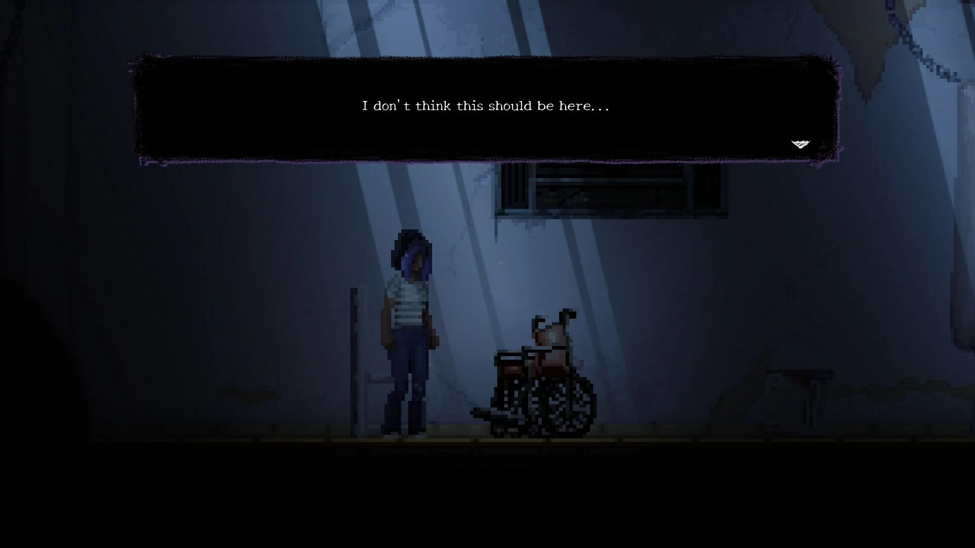Asleep Act 1 nightmare creatures puzzle corridor