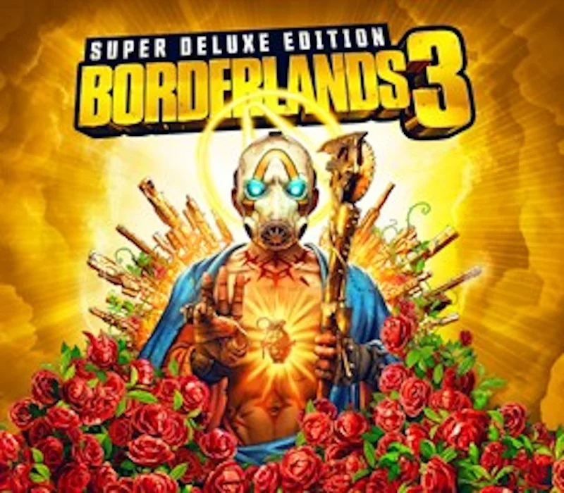 Borderlands 3 Super Deluxe Edition cover art, Vault Hunters