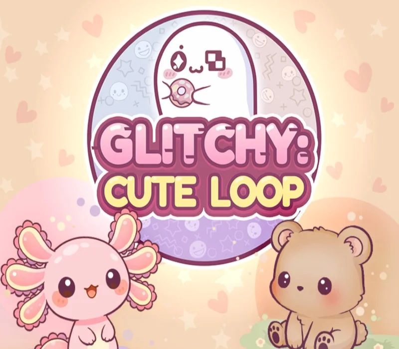 Glitchy Cute Loop cover, spot the difference