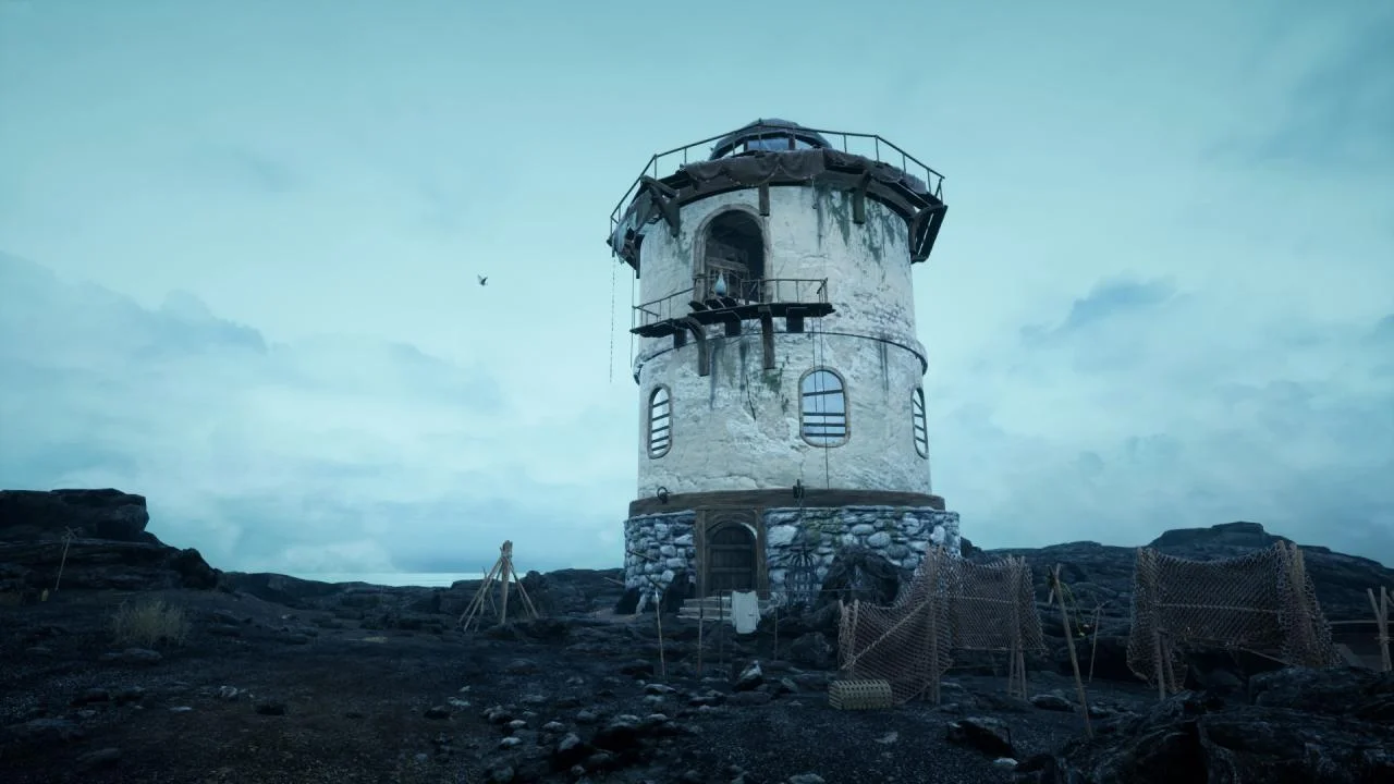 The Shore decaying village and ancient temple