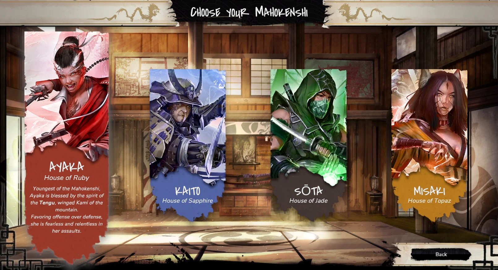 Mahokenshi explore Celestial Islands build deck battle demons gameplay