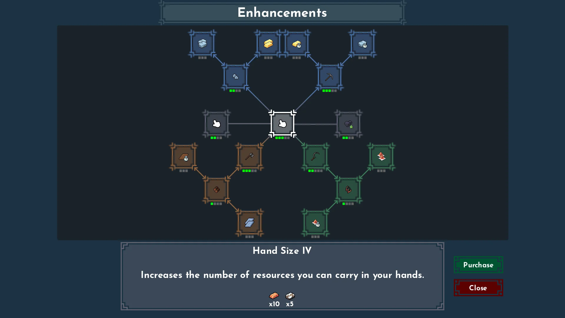 Frostland talent tree