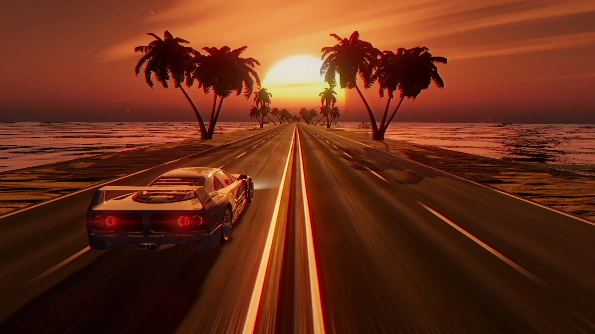 Retrowave 2 car upgrade screenshot