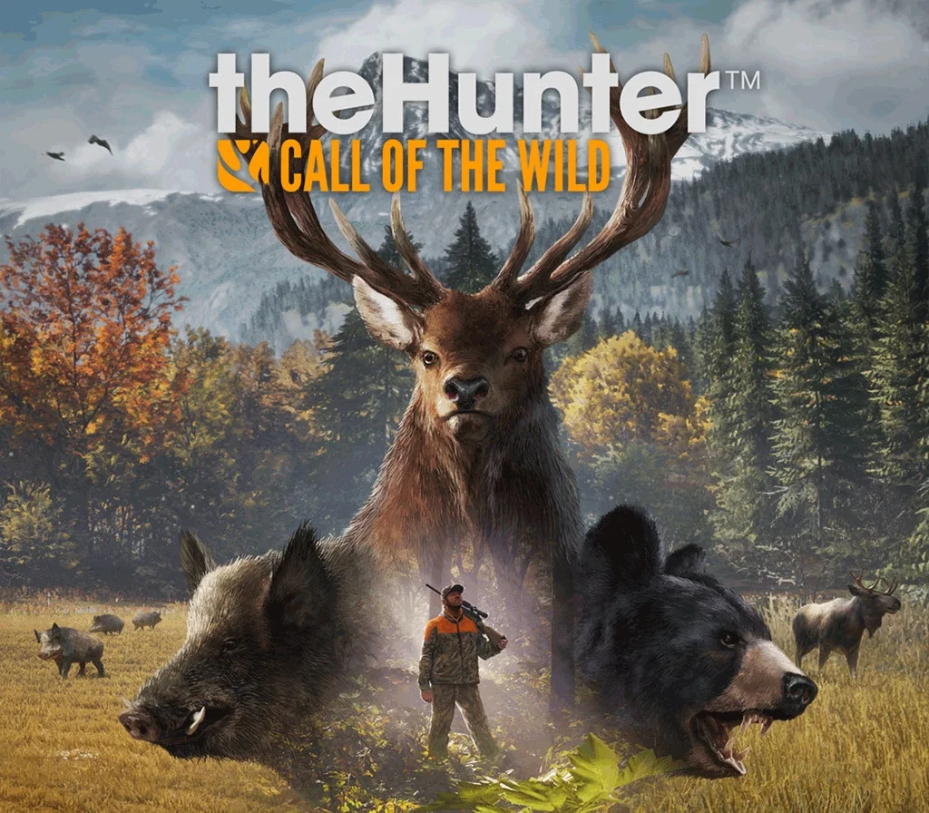theHunter Call of the Wild CA Xbox key cover of a reserve hunt