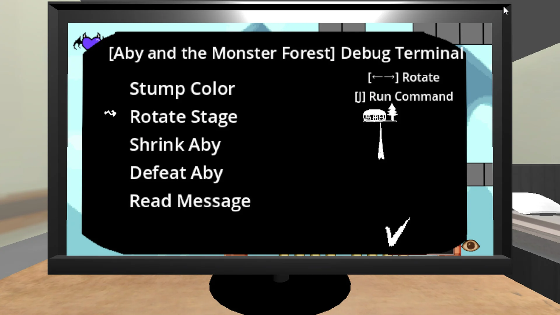 GLiTCHiA glitch corridor with Aby the lost-series protagonist