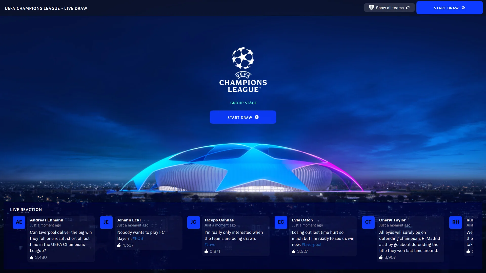 Football Manager 2023 UEFA competition presentation