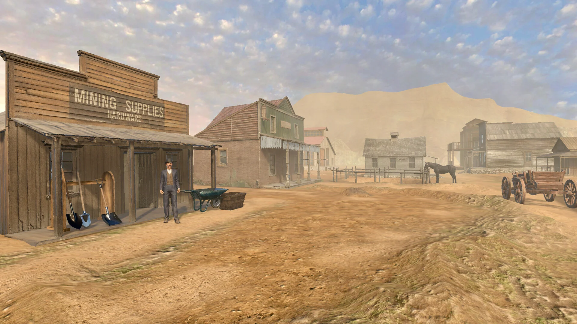 Wild West Miner Simulator full controller solo management on Windows