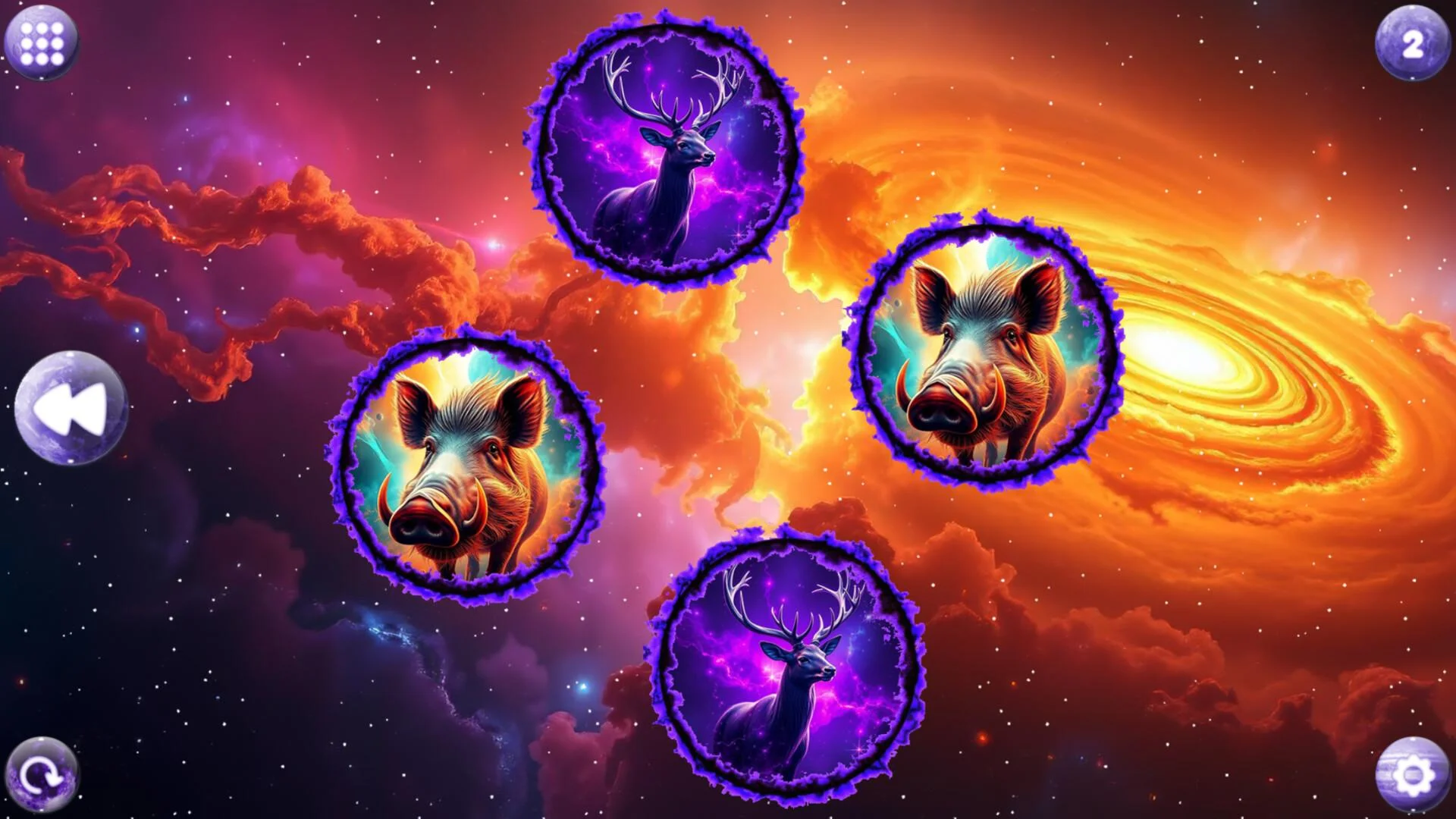 Space Memory Artiodactyls matching adorable space artiodactyl tiles