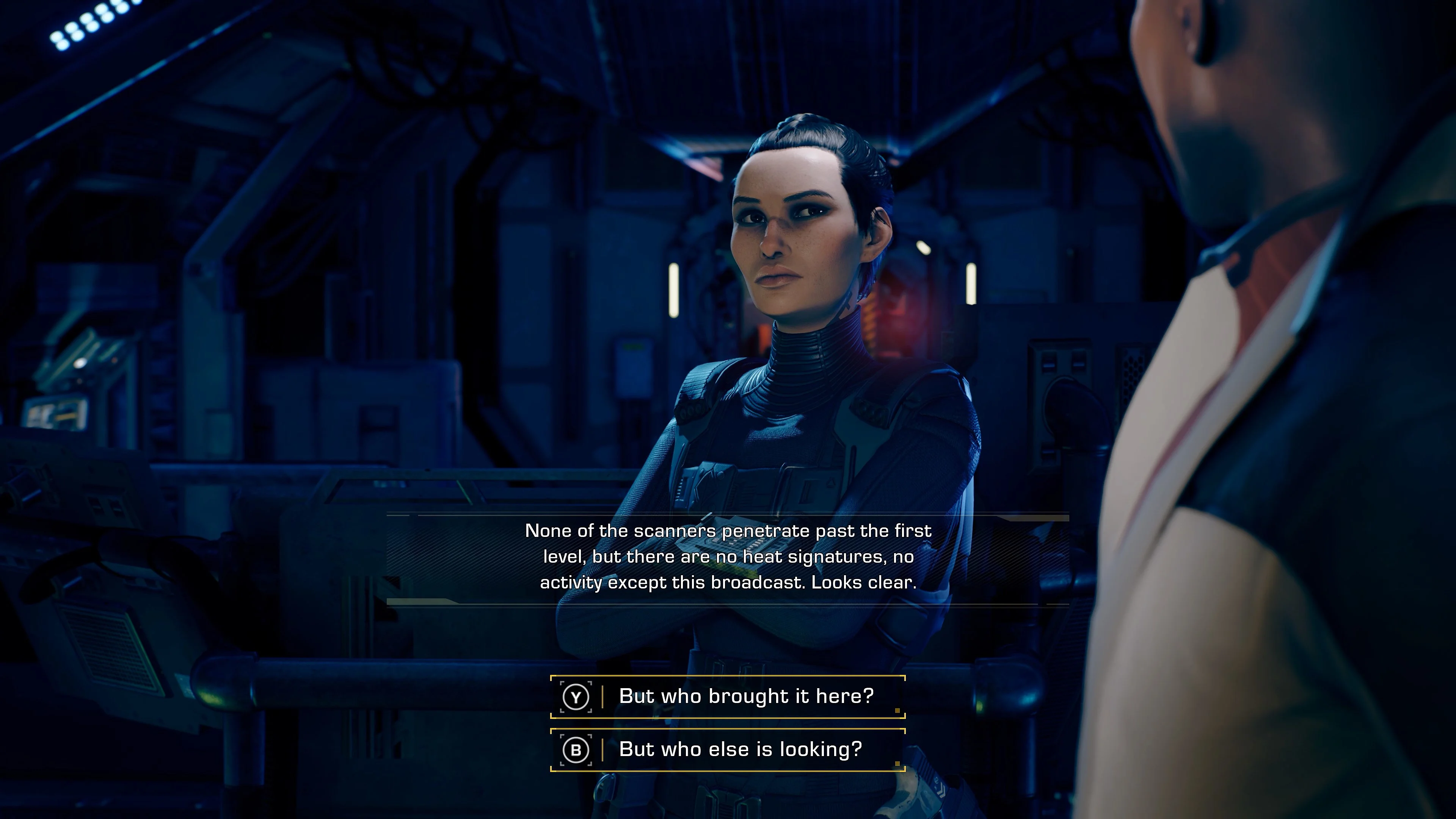 The Expanse Telltale corridor walk on a scavenged hull